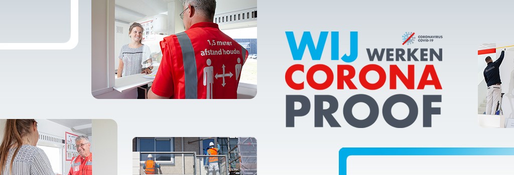 Header -  Wij werken coronaproof - OnderhoudNL