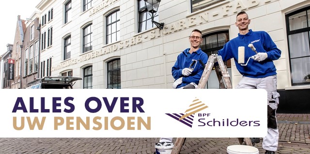 banner BPF Schilders - alles over uw pensioen