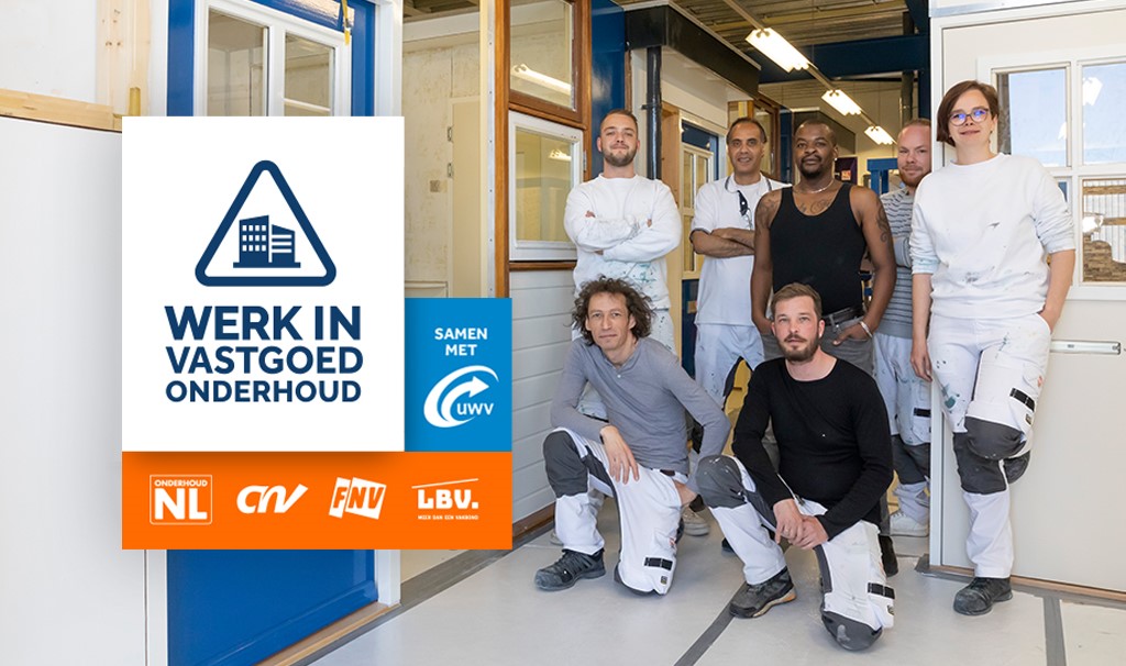 eerste groep zij-instromers geslaagd en vinden werk in vastgoedonderhoud - 1024x606 - met campagne logo