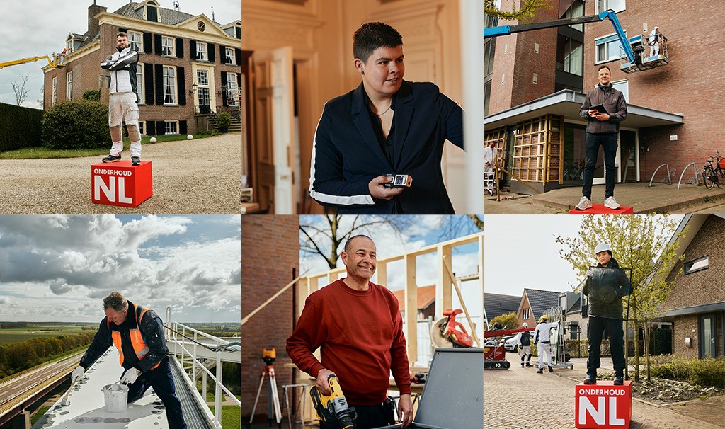 dit zijn de 6 gezichten van wij onderhouden van Ne