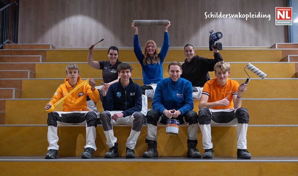groepsfoto finalisten NK Schilderen - Skills Netherlands - Schildersvakopleiding - 2
