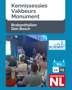 OnderhoudNL Kennissessies Vakbeurs Monument