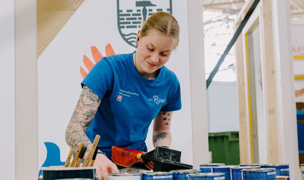 Acht jonge talenten tijdens Skills The Finals op w