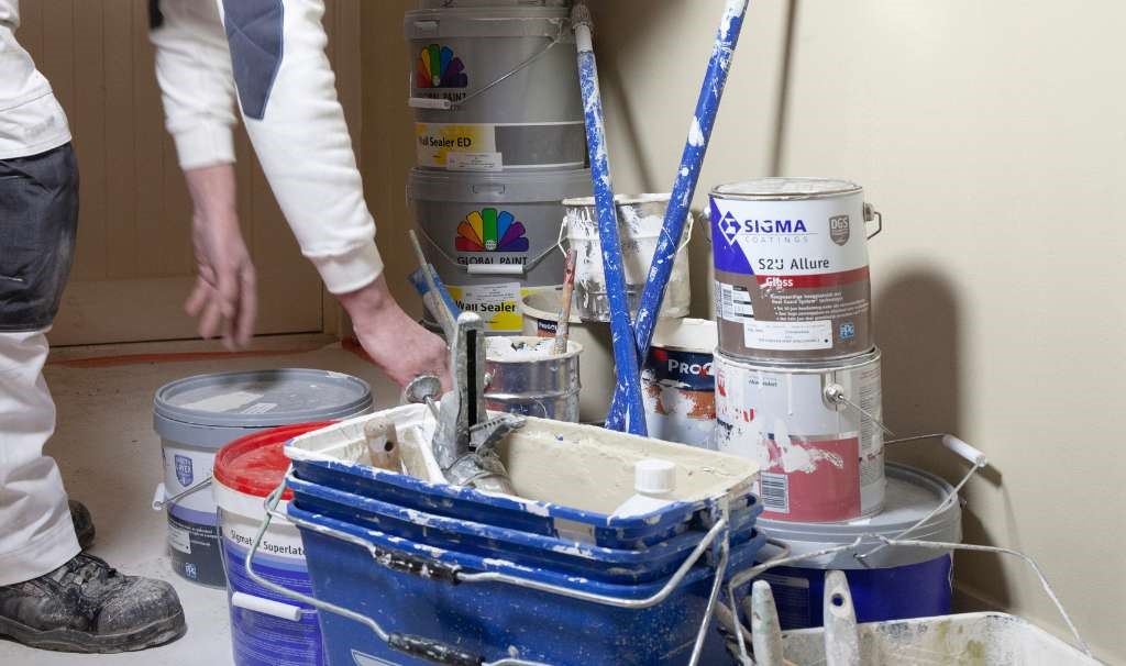 Fiscaal voordeel bij het reinigen van verfresten? 